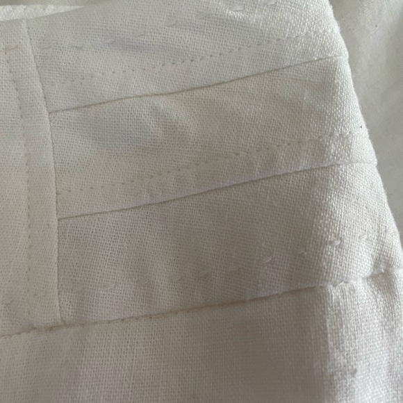 Laura Studio size 10 white linen pants. - Picture 7 of 11